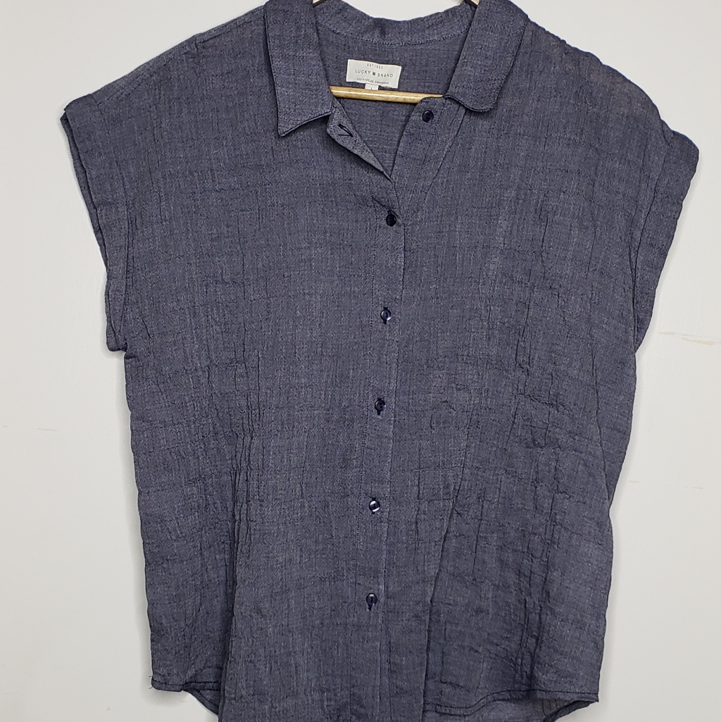Lucky Brand Short Sleeve Summer Top